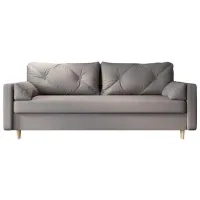 Диван Space Meble Astra Cosmic 800 (5597087) Велюр/ Серый