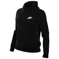 Hanorac pentru femei Nike W Nsw Club Flc Fnl Hoodie Std Black