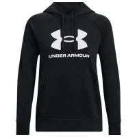 Толстовка для женщин Under Armour Rival Fleece Big Logo Hdy-BLK Черный