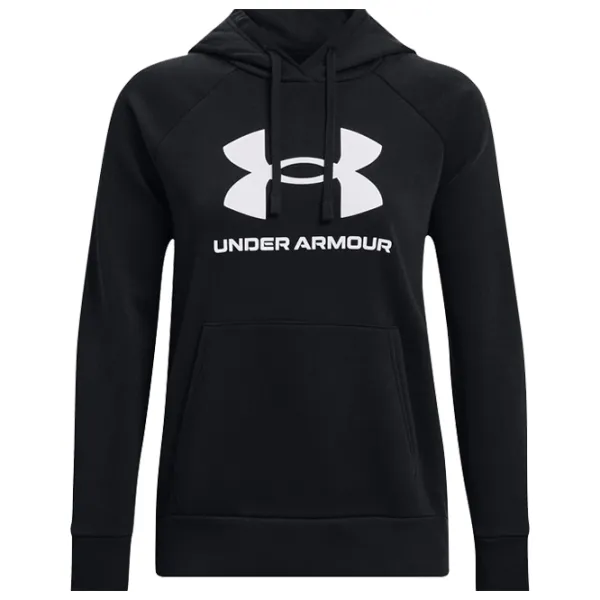 Hanorac pentru femei Under Armour Rival Fleece Big Logo Hdy-BLK Black photo 1