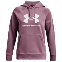 Hanorac pentru femei Under Armour Rival Fleece Big Logo Hdy-PPL Pink