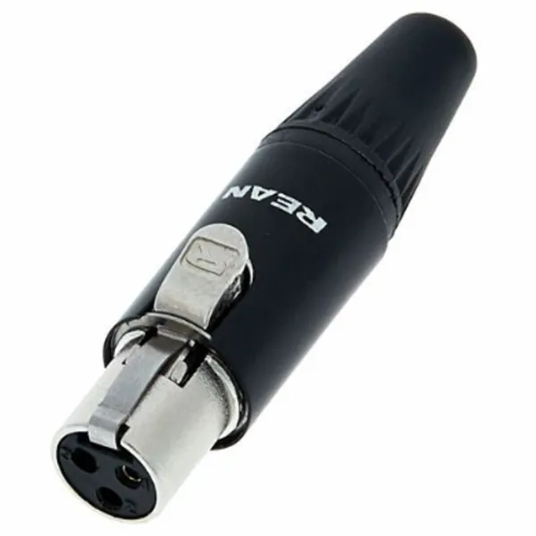 Mufă audio Neutrik RT3 FC-B Plastic/ Black photo 1