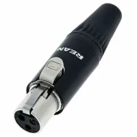 Mufă audio Neutrik RT3 FC-B Plastic/ Black