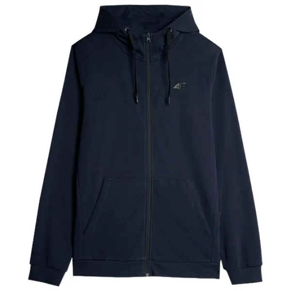 Толстовка для мужчин 4F 4FAW23TSWSM695 Прямой/ Navy Blue photo 1