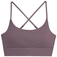 Bustieră pentru femei 4F 4FAW23USBAF079 Brown