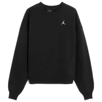 Hanorac pentru femei Nike Jordan Brkln Flc Crew Black