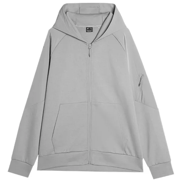 Толстовка для мужчин 4F 4FAW23TSWSM682 Прямой/ Grey photo 1