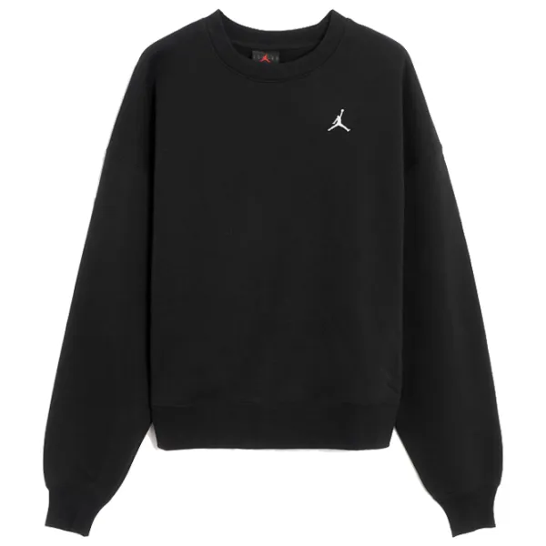 Hanorac pentru femei Nike Jordan Brkln Flc Crew Black photo 1 Hanorac pentru femei Nike Jordan Brkln Flc Crew Black photo 1