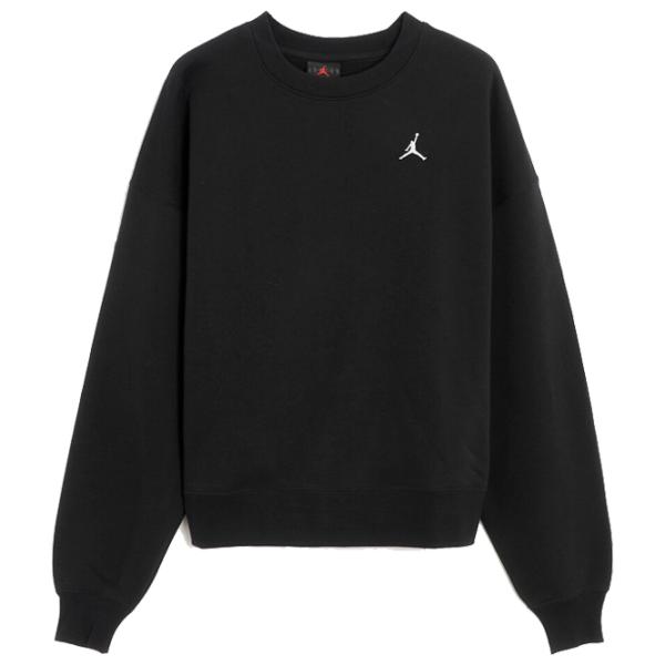 Толстовка для женщин Nike Jordan Brkln Flc Crew Черный photo 1