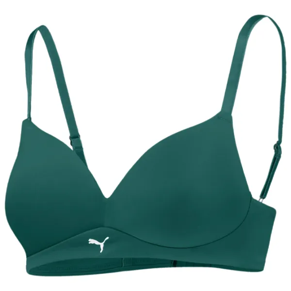 Бюстгальтер для женщин Puma Soft Padded 70C/ Зелёный/ Бра photo 1