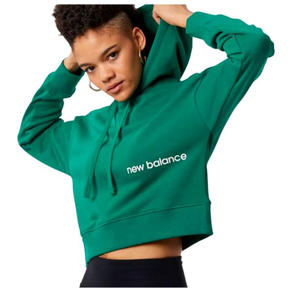 Толстовка для женщин New Balance Essentials Зелёный photo 1 Толстовка для женщин New Balance Essentials Зелёный photo 1