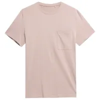 Футболка для мужчин 4F 4FSS23TTSHM297-83S 100% хлопок/ Бежевый