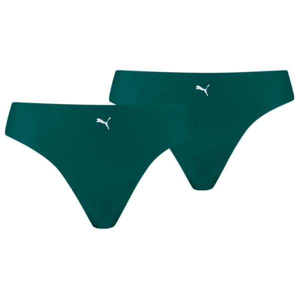 Chiloți pentru femei Puma Seamless L/ Green/ Tanga photo 1