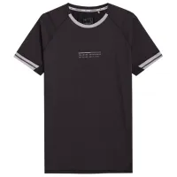Tricou pentru bărbați 4F 4FSS23TFTSM159-20S 88% poliamida, 12% elastan/ Black