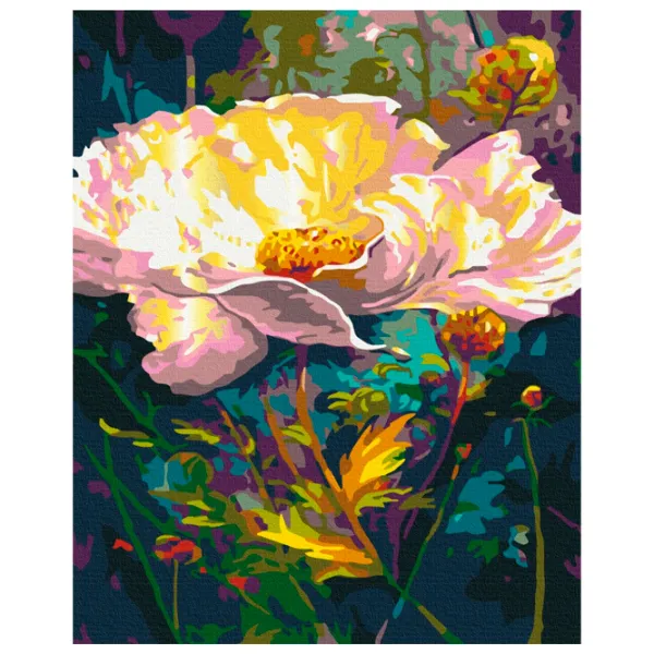 Картина по номерам BrushMe Сказочный цветок 50 x 40 см/ Вертикальная photo 1