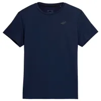 Футболка для мужчин 4F 4FSS23TFTSM259-31S 90% полиэстер, 10% эластан/ Navy Blue