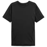 Tricou pentru bărbați 4F 4FSS23TFTSM404-20S 88% poliester, 12% elastan/ Black