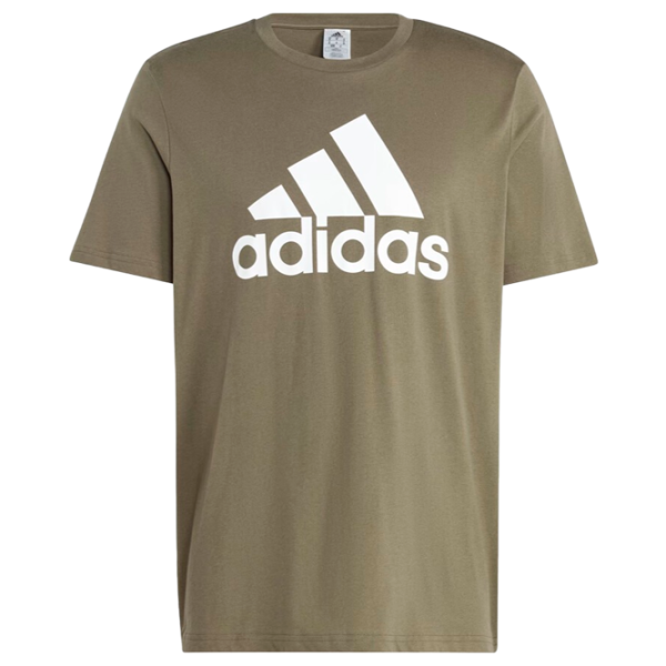 Tricou pentru bărbați Adidas Essentials Big Logo 100% bumbac/ Green-White photo 1 Tricou pentru bărbați Adidas Essentials Big Logo 100% bumbac/ Green-White photo 1