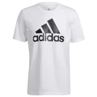 Tricou pentru bărbați Adidas Essentials Big Logo 100% bumbac/ White