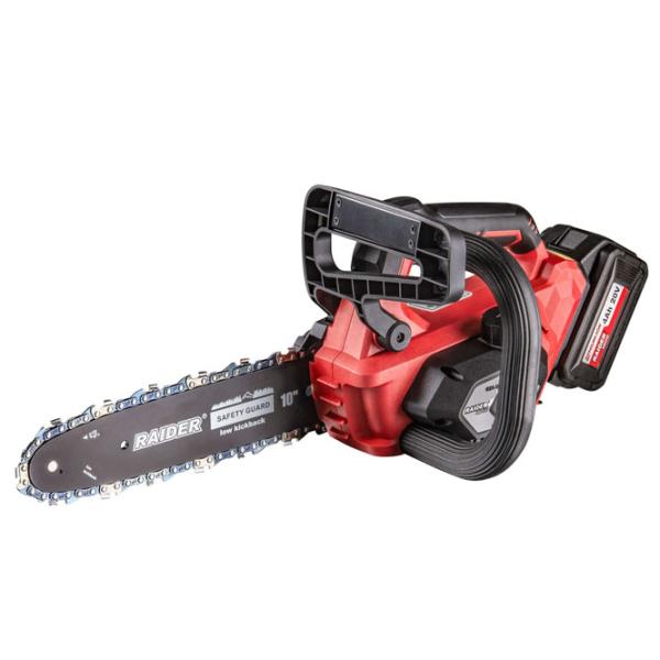 Fierăstrău cu lanţ Raider RDI-BCCS32 cu acumulator/ Red photo 1
