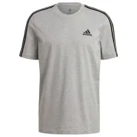 Tricou pentru bărbați Adidas Essential 70% bumbac, 30% bumbac reciclat/ Gray
