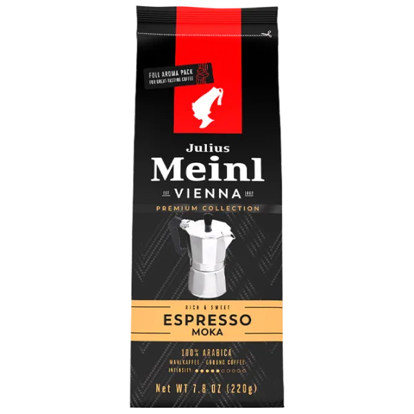 Кофе Julius Meinl Espresso Moka Молотый/ Trend/ 220 г photo 1
