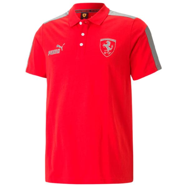 Tricou polo pentru bărbați Puma Ferrari Race Mt7 Red photo 1