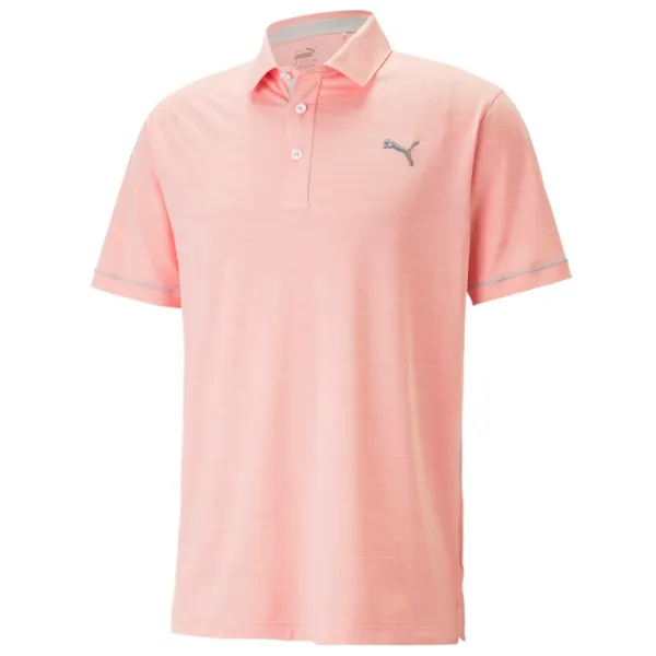 Tricou polo pentru bărbați Puma Cloudspun Haystack Pink photo 1