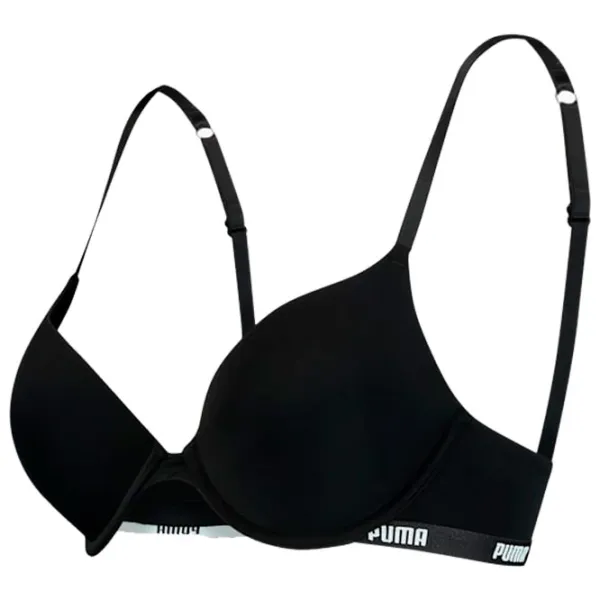 Sutien pentru femei Puma Pushup Bra 1Hang 75A/ Black/ Bra photo 1 Sutien pentru femei Puma Pushup Bra 1Hang 75A/ Black/ Bra photo 1
