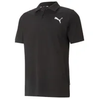 Tricou polo pentru bărbați Puma ESS Pique Black