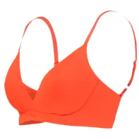 Sutien pentru femei Puma Soft Padded 75A/ Orange/ Bra