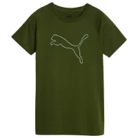 Футболка для женщин Puma Motion Logo Tee 100% хлопок/ Зелёный