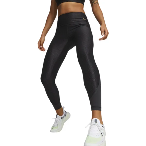 Тайтсы для женщин Puma Logo Love Hw Fl Tight S/ Черный photo 1