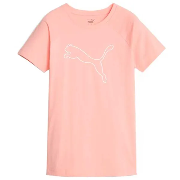 Футболка для женщин Puma Motion Logo Tee Peach Smoothie 100% хлопок/ Персиковый photo 1