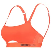 Sutien pentru femei Puma Padded Sporty Top 1P M/ Orange/ Top-bra