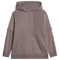 Hanorac pentru bărbați 4F 4FRAW23TSWSM1189 Drept/ Brown