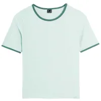 Tricou pentru femei 4F 4FRAW23TTSHF1336 95% bumbac, 5% elastan/ Mint