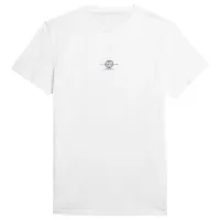 Tricou pentru bărbați 4F 4FAW23TTSHM0889-10S 100% bumbac/ White