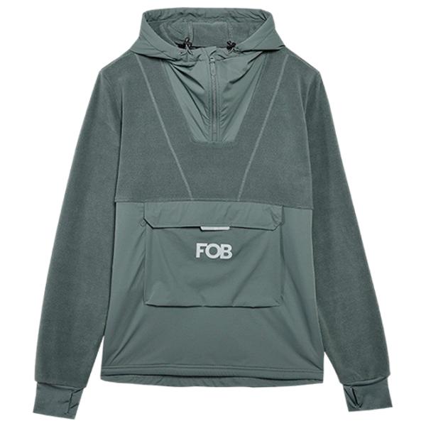 Hanorac pentru bărbați 4F 4FRAW23TFLEM234 Drept/ Turquoise photo 1