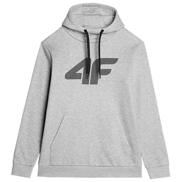 Толстовка для мужчин 4F 4FAW23TSWSM694 Прямой/ Grey photo 1