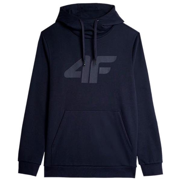 Hanorac pentru bărbați 4F 4FAW23TSWSM694 Drept/ Navy Blue photo 1