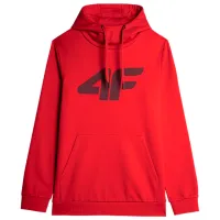 Hanorac pentru bărbați 4F 4FAW23TSWSM694 Drept/ Red