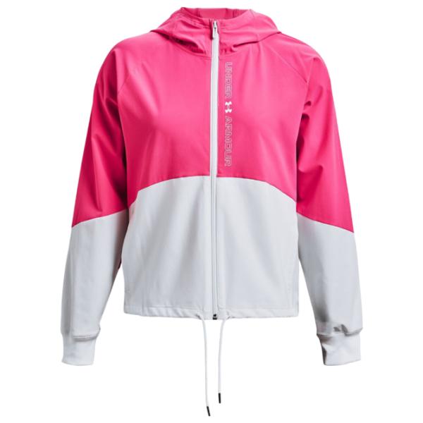 Ветровка для женщин Under Armour Woven Full Zip Весна/ Розовый photo 1 Ветровка для женщин Under Armour Woven Full Zip Весна/ Розовый photo 1