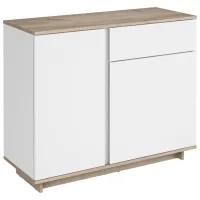 Комод Magnus Concept 2D1S 82см x 100см x 40см/ ДСП/ Нимфея Белая