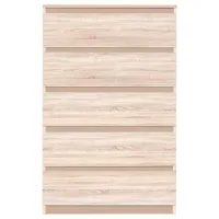 Comodă Fabrik Home Havana 5 125.5 x 80 x 38.5/ LPAL/ Stejar sonoma