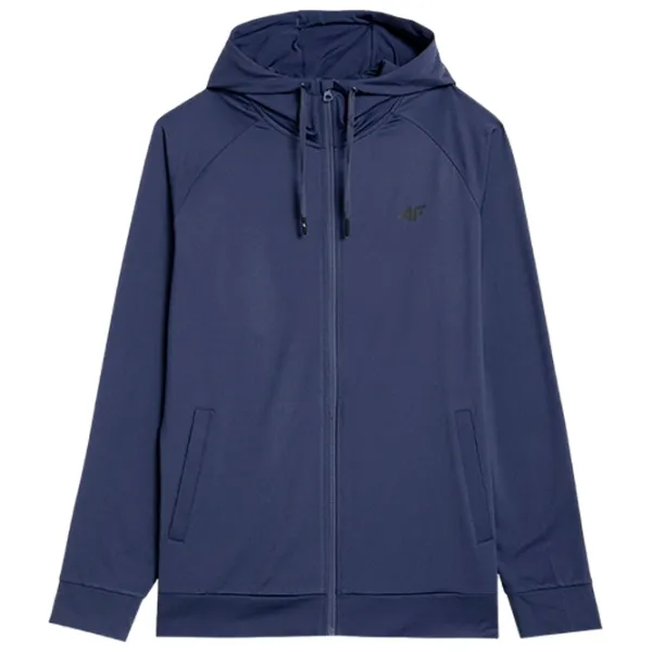 Hanorac pentru bărbați 4F 4FAW23TFSWM209 Drept/ Navy Blue photo 1