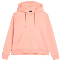 Толстовка для женщин 4F ZIP-UP HOODIE Осень - Зима/ Розовый