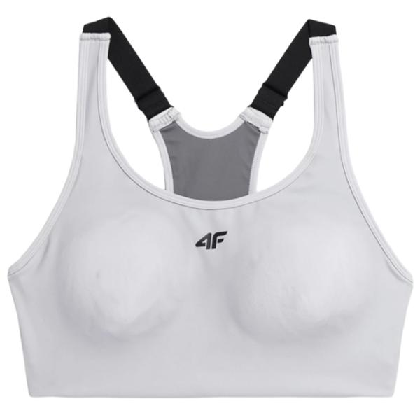 Bustieră pentru femei 4F 4FAW23USBAF072 Gray photo 1