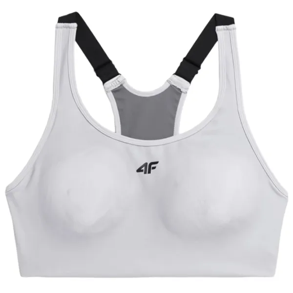 Bustieră pentru femei 4F 4FAW23USBAF072 Gray photo 1 Bustieră pentru femei 4F 4FAW23USBAF072 Gray photo 1