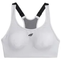Bustieră pentru femei 4F 4FAW23USBAF072 Gray